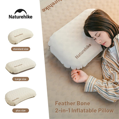 Camping Inflatable Pillow for Neck & Lumbar Support