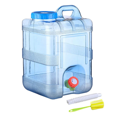 Camping Water Container with Faucet for Easy Pouring