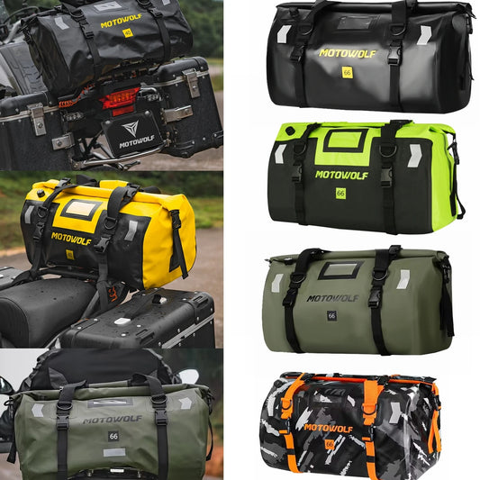 Waterproof Dry Duffle Bag 40L/66L with Reflective Safety