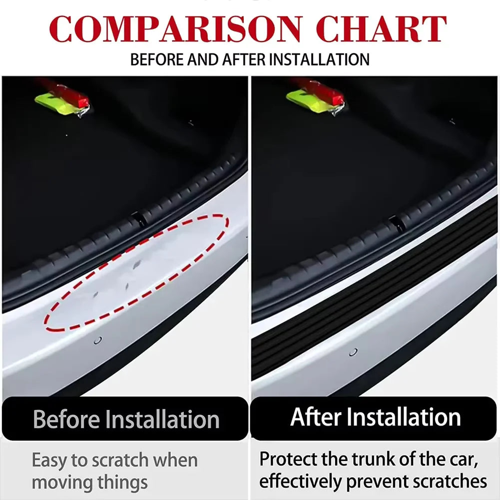 Car Trunk Sill Protector – Anti-Scratch Bumper Guard