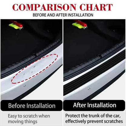 Car Trunk Sill Protector – Anti-Scratch Bumper Guard