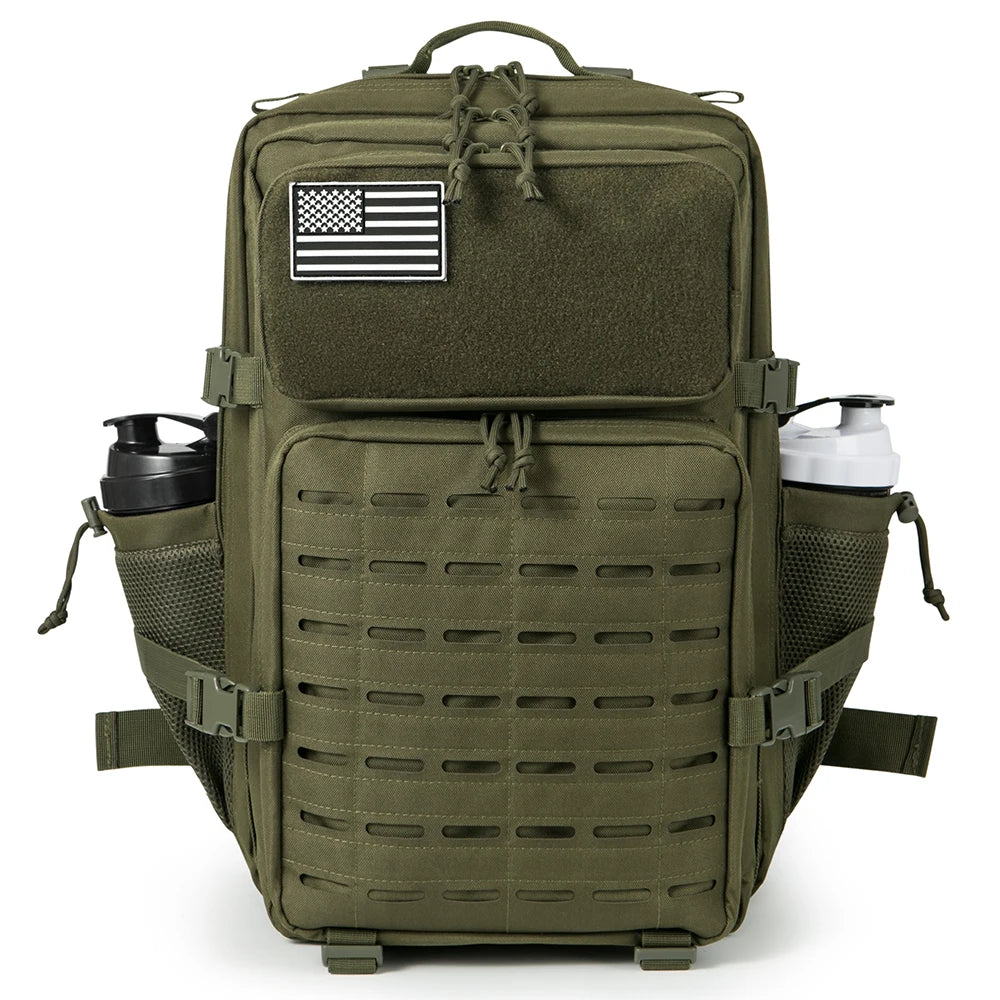 45L Tactical Hiking Backpack Durable MOLLE Storage