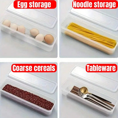 Refrigerator Storage Boxes with Lid – Keep Food Fresh & Organized