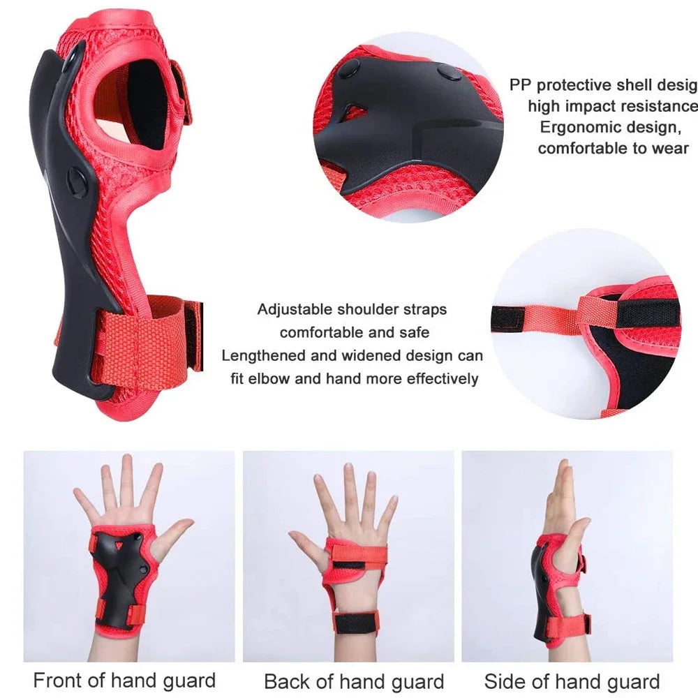 Kids Protective Gear Set – Knee & Elbow Pads Safety