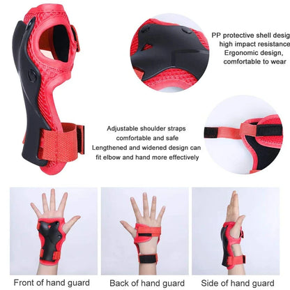 Kids Protective Gear Set – Knee & Elbow Pads Safety