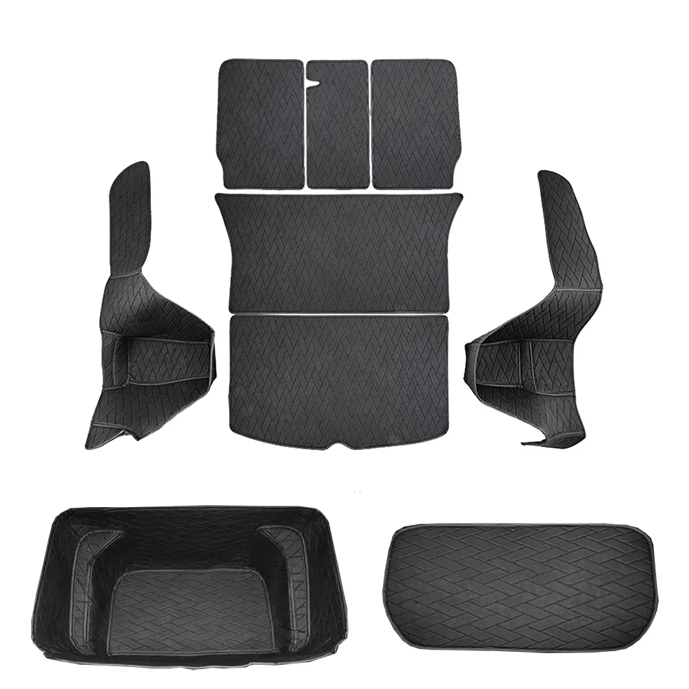 Leather Trunk Mat – Waterproof Non-Slip Tesla Model Y Liner
