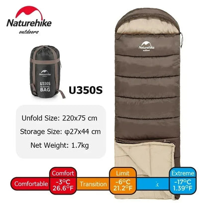 Ultralight Waterproof Cotton Sleeping Bag for Camping Comfort