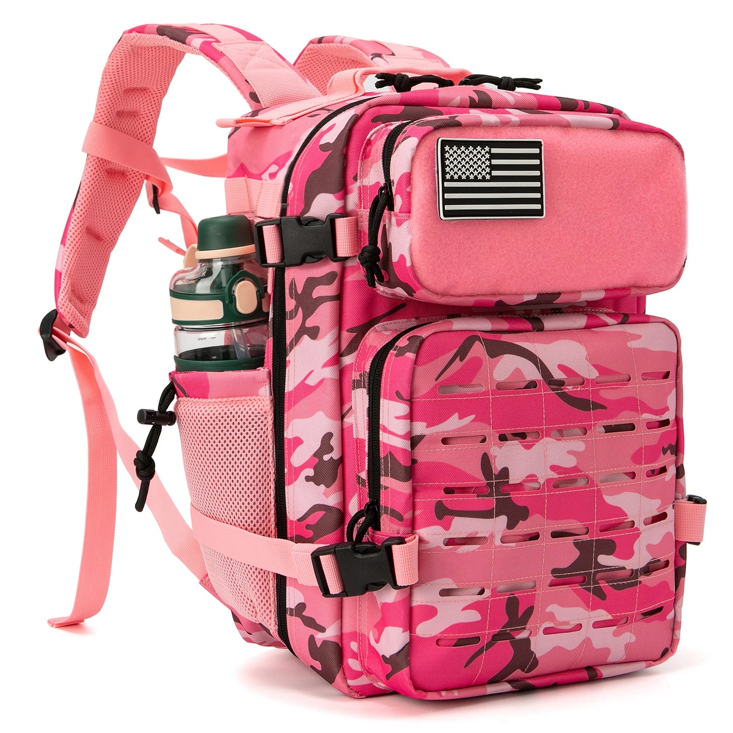 25L Tactical Backpack Durable MOLLE Hiking Pack