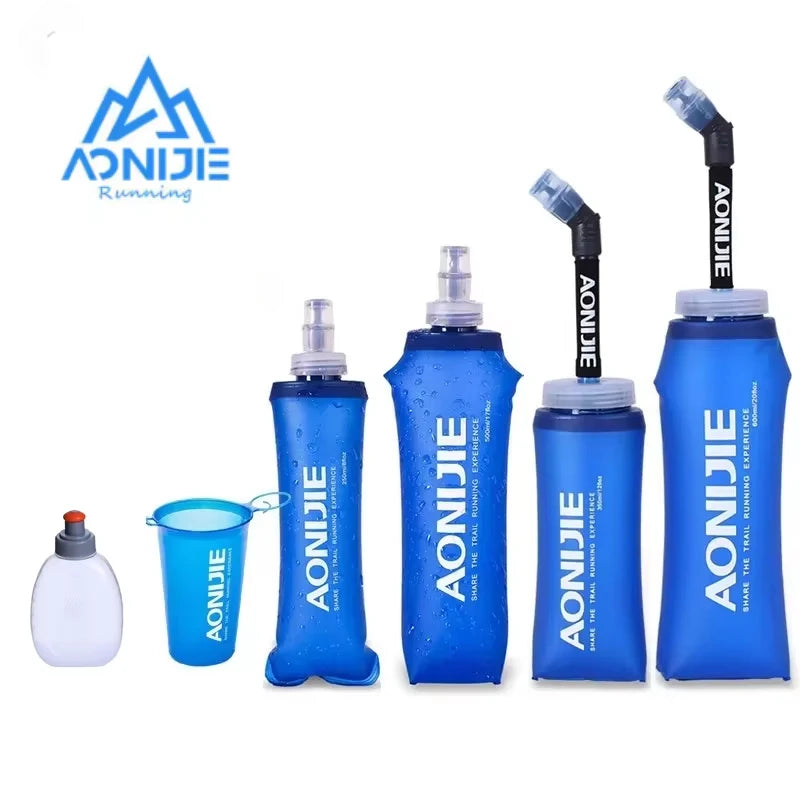 Folding Soft Water Bottle – 500ml Running & Hiking