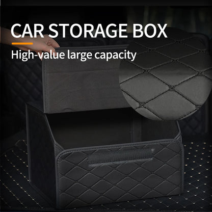 Foldable Car Trunk Organizer for Neat Travel Storage