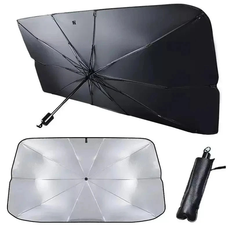 Car Sunshade Umbrella – Foldable Heat & UV Protection