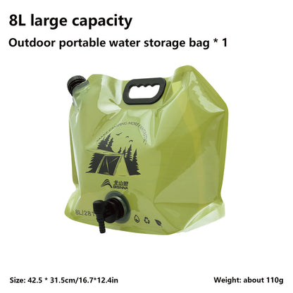 BSWOLF 8L Folding Water Bag – Portable Outdoor Hydration