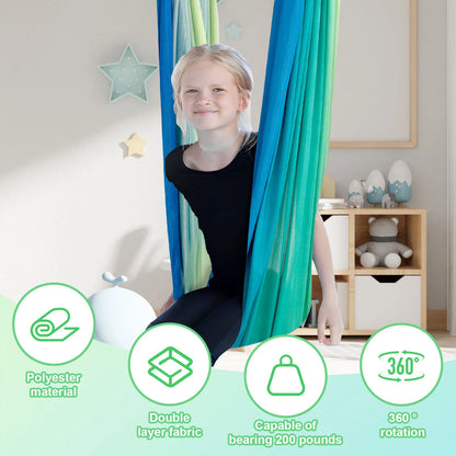 Kids Sensory Swing – Comfortable Double-Layer Cuddle