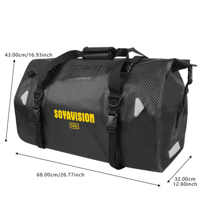 Waterproof Dry Duffle Bag 40L/66L with Reflective Safety