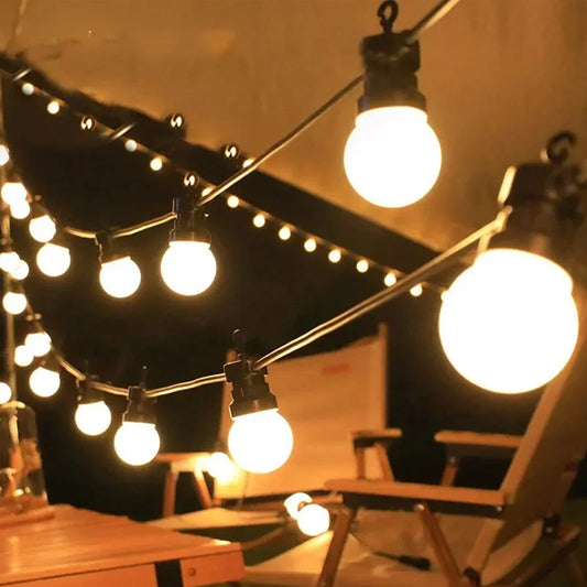 Waterproof Camping String Lights for Tents & Campsites