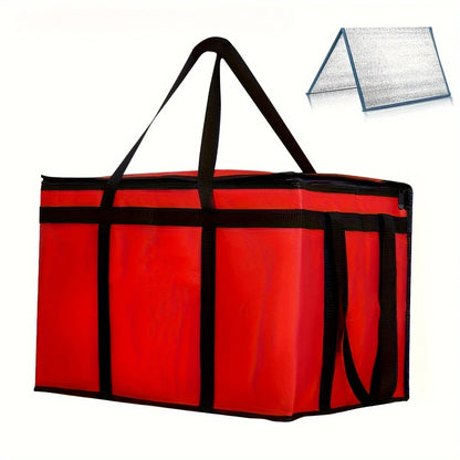 XXXL Insulated Pizza Delivery Bag – Large Capacity & Reusable