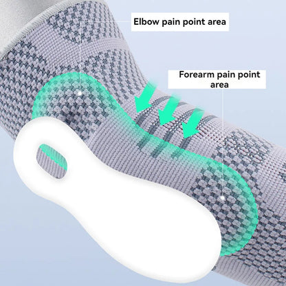 Compression Elbow Pads for Support and Injury Protection