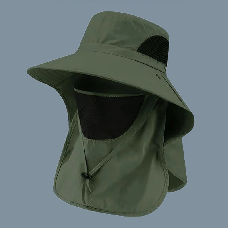 Sun Hat with Neck Flap UV Protection