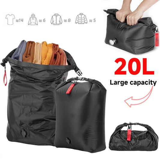 Vacuum Compression Bag for Travel – Save 70% Space