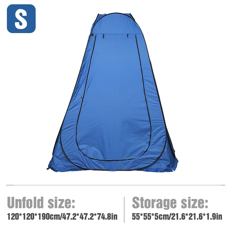 Pop-Up Camping Shower Tent Privacy Shelter Easy Setup