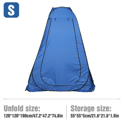 Pop-Up Camping Shower Tent Privacy Shelter Easy Setup