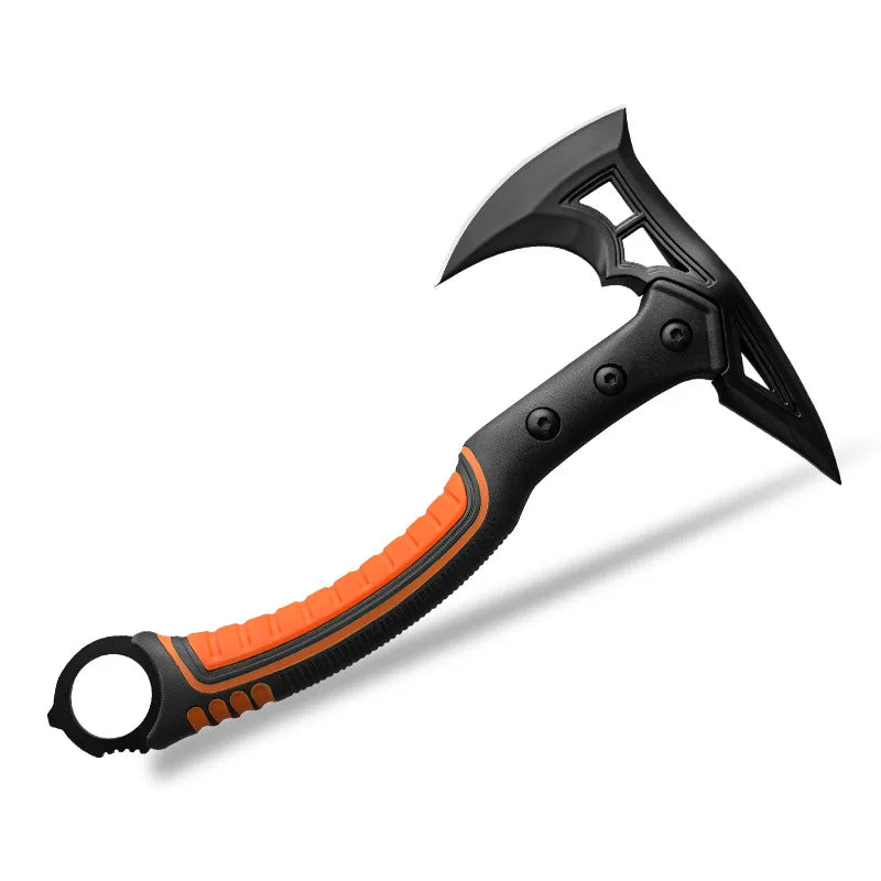 Lightweight Camping Axe with Shock-Absorbing Grip