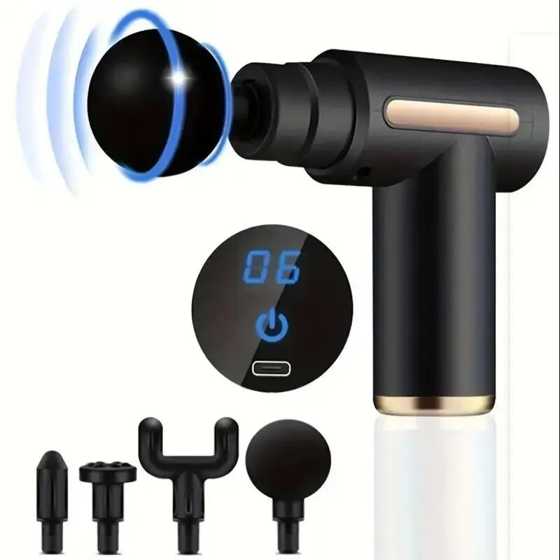 Portable Massage Gun for Deep Muscle Recovery