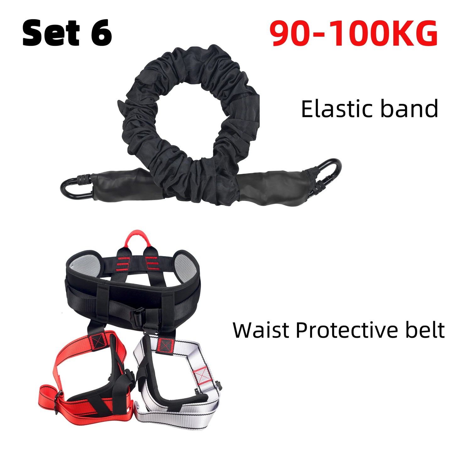Bungee Fitness Set for Agility & Strength Training