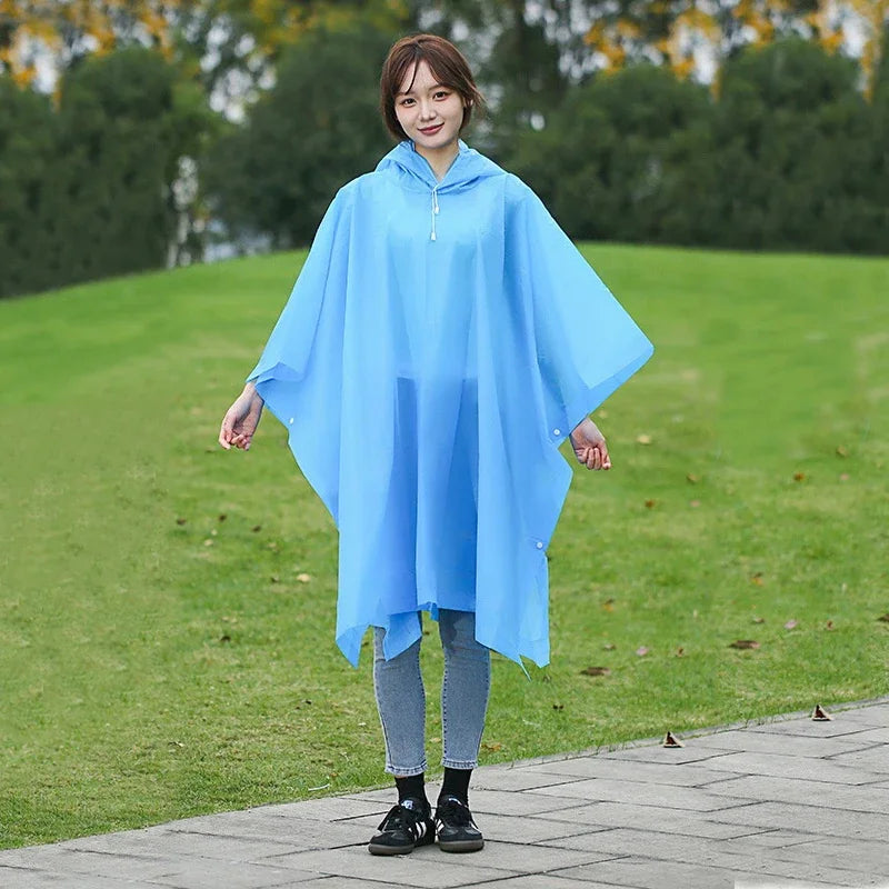 Reusable Rain Poncho – Lightweight Waterproof Protection