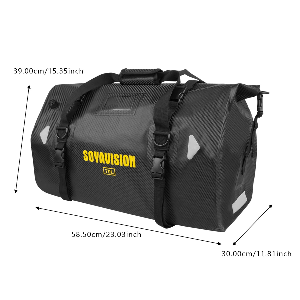 Waterproof Dry Bag 66L – Heavy-Duty Travel Storage