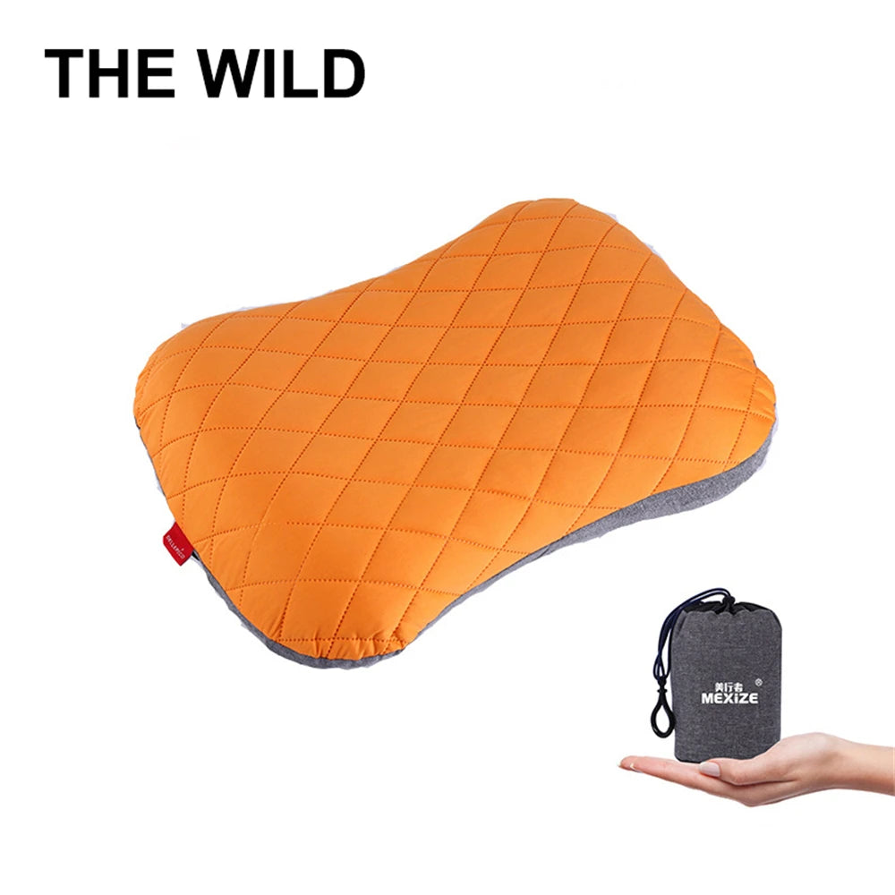 Inflatable Camping Pillow for Compact Travel Comfort