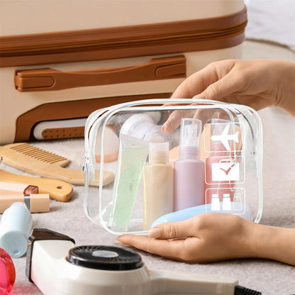 Clear TSA Travel Toiletry Bag – Quart Size, Airport Compliant