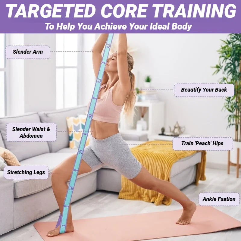 Yoga Stretch Resistance Band for Flexible Training