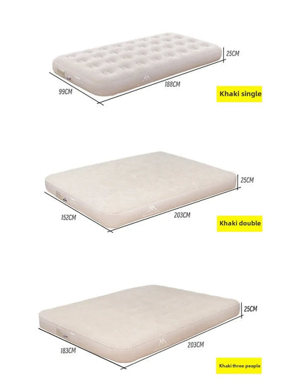 Inflatable Camping Mattress with Built-in Pump Comfort