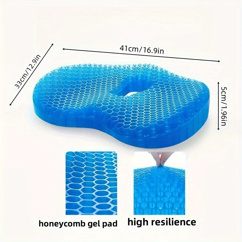 Gel Seat Cushion for Long Sitting Comfort