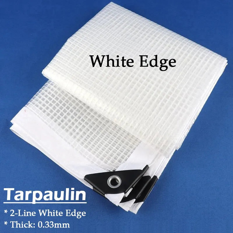 Transparent PE Tarpaulin Rainproof Cloth Cover