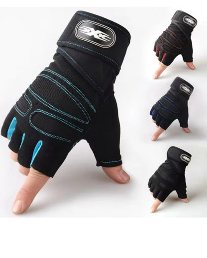 Gym Training Gloves with Grip & Wrist Support
