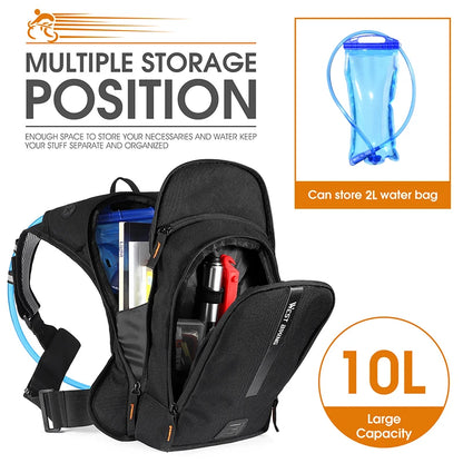 10L Ultralight Cycling Backpack – Ergonomic & Hydration Ready