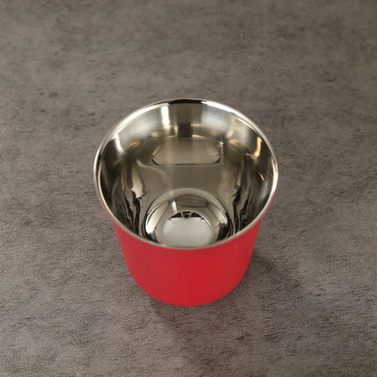 Mini Stainless Steel Coffee Cups – Portable & Heat-Insulating