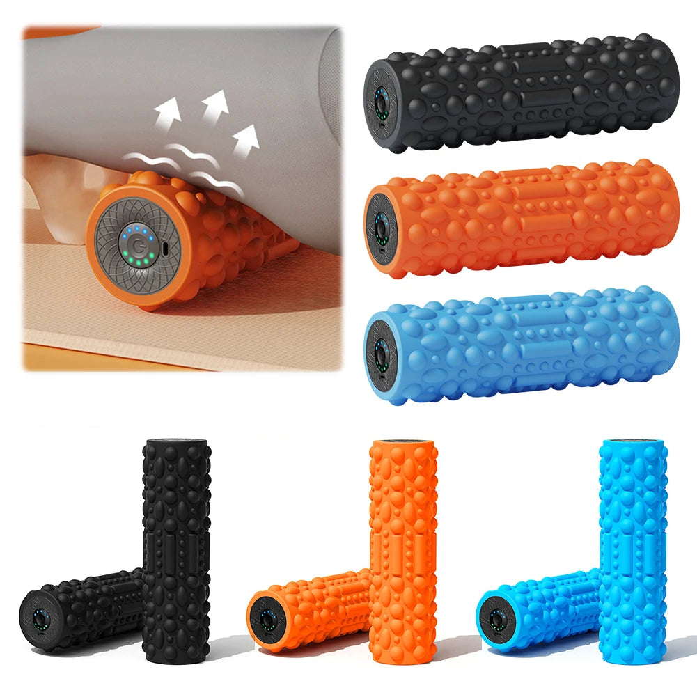 Electric Vibrating Foam Roller for Muscle Recovery