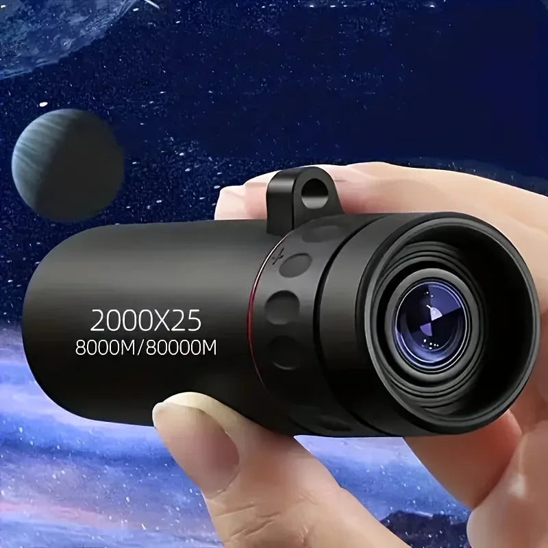 HD Monocular Telescope for Clear Long-Distance Viewing