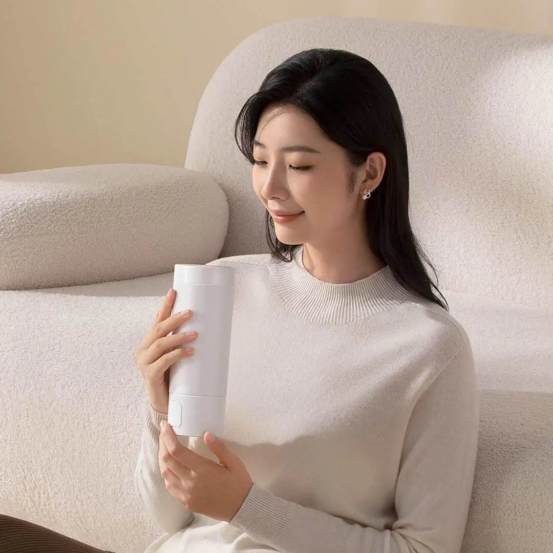Portable Electric Kettle 2-in-1 Smart Thermos 350mL