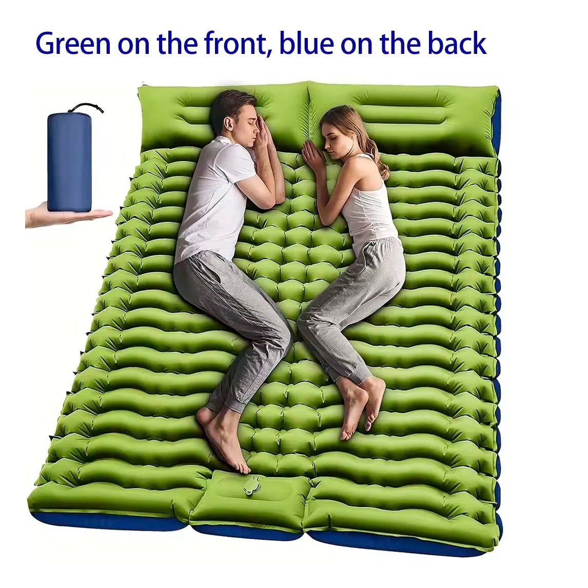 Camping Inflatable Sleeping Mat Lightweight Comfort Pad