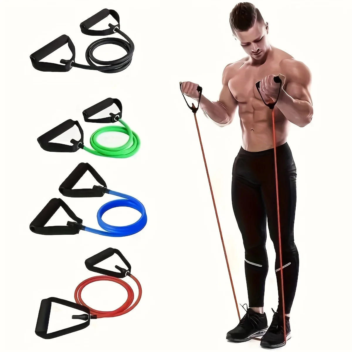 Resistance Bands with Handles for Full Body Strength
