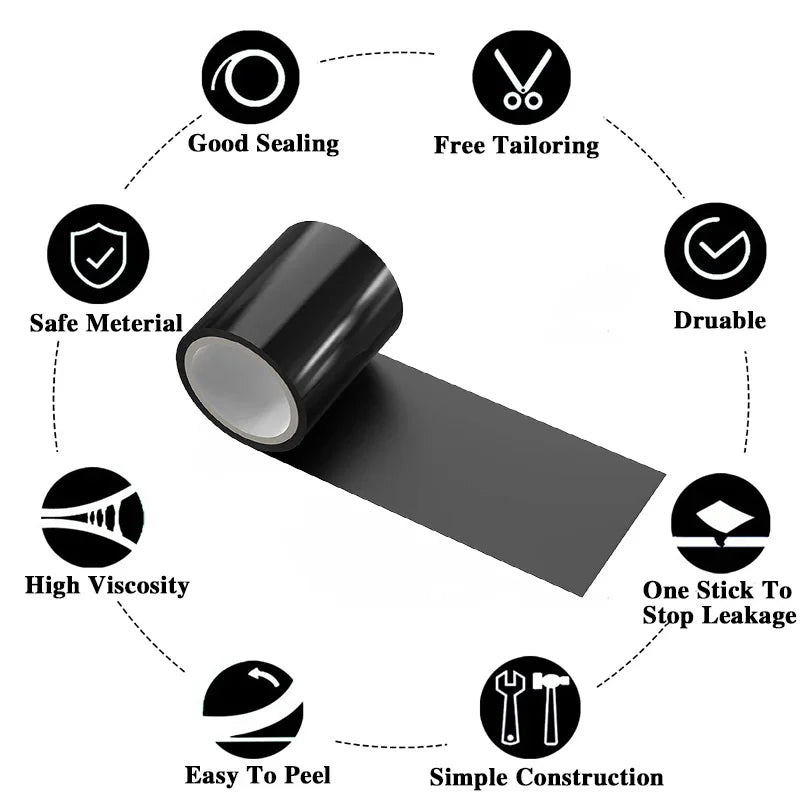 150cm Waterproof Repair Tape – Super Strong Leak Fix