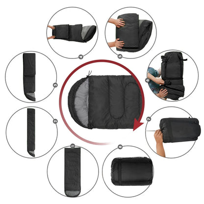 Lightweight Camping Sleeping Bag for Warm 4-Season Comfort