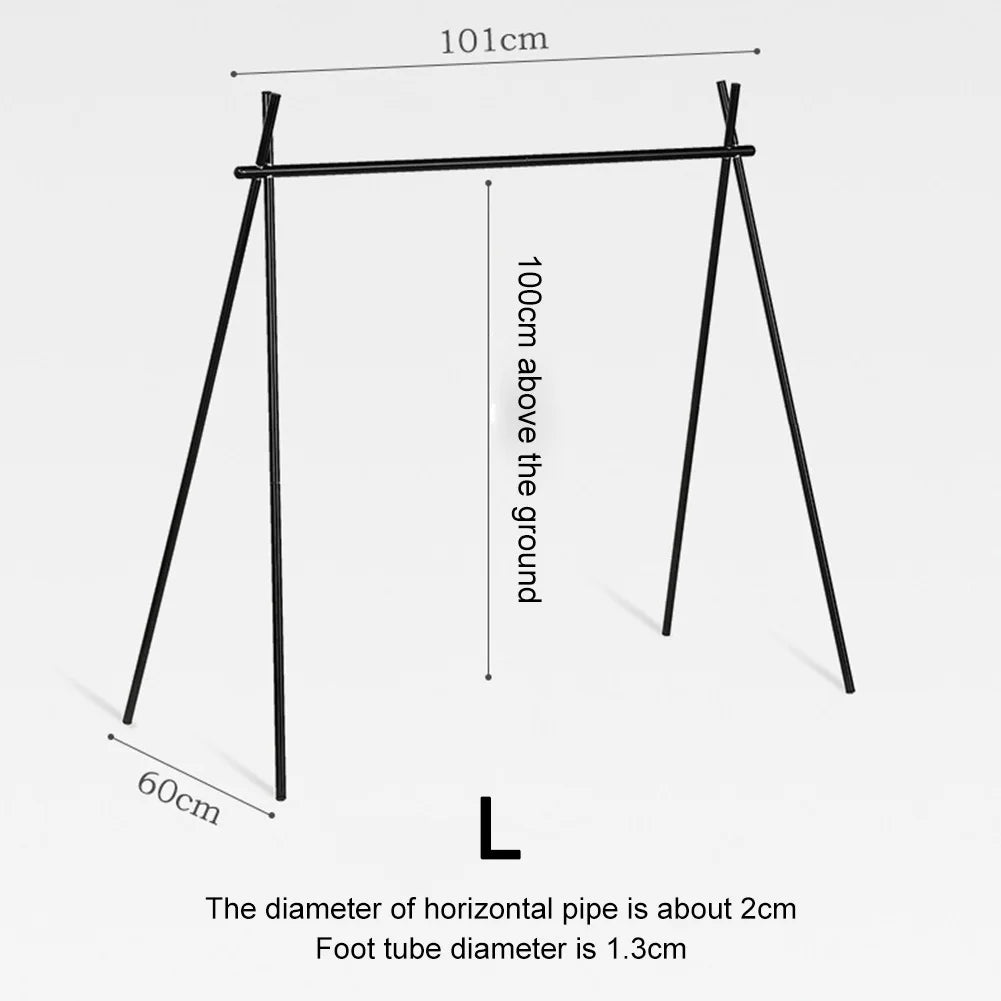 Camping Hanging Rack Foldable Cookware Organizer