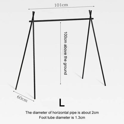 Camping Hanging Rack Foldable Cookware Organizer