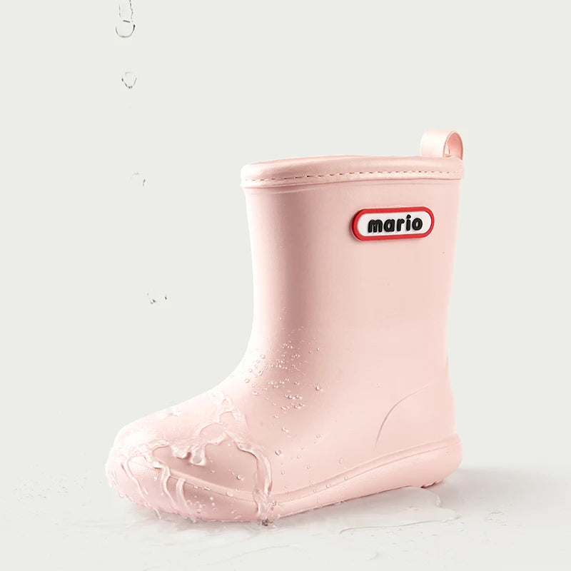 Kids Waterproof Rain Boots – Cheerful Outdoor Shoes