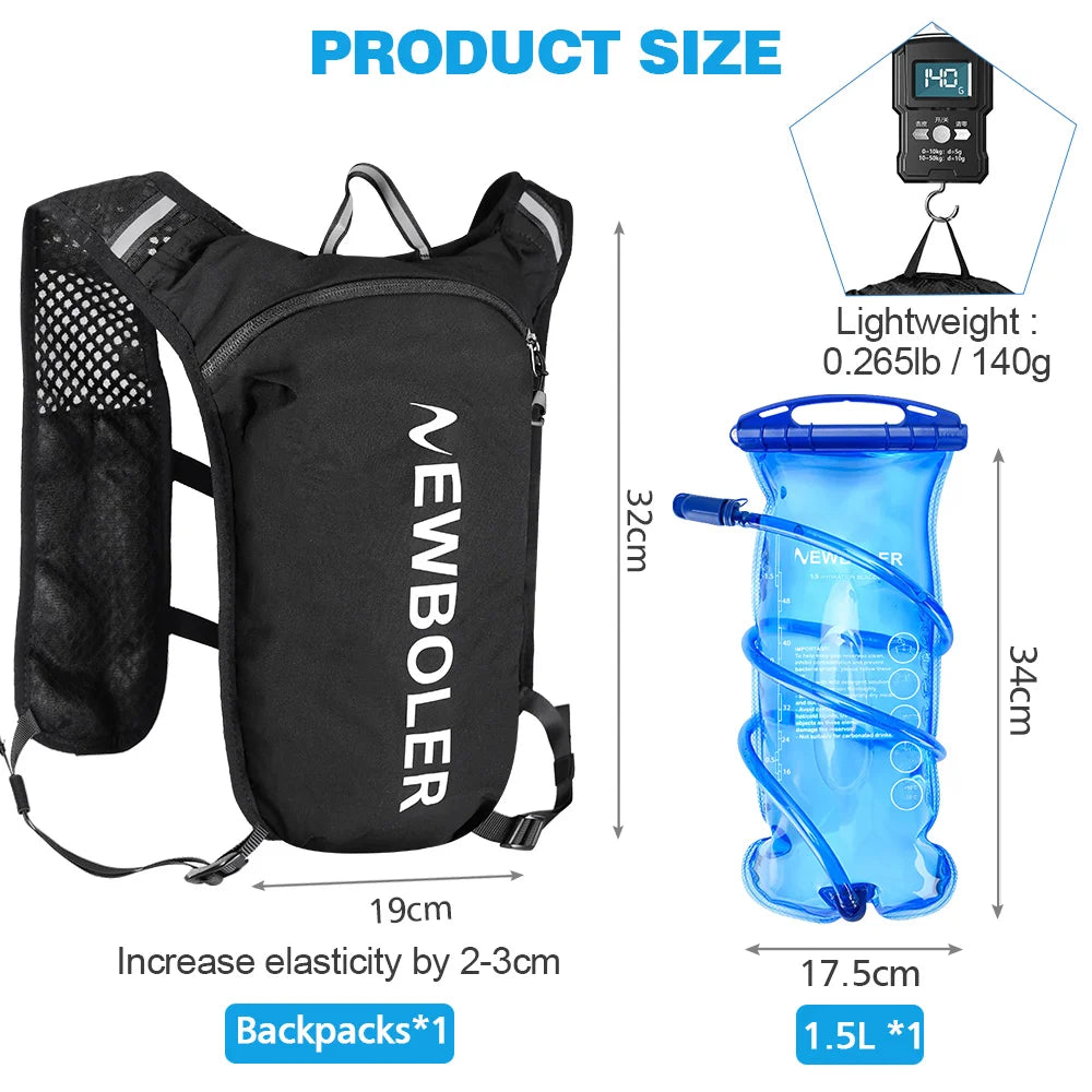 Ultra Lightweight Trail Running Hydration Backpack Vest